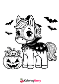 Halloween Horse