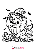 Halloween Lion