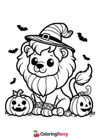 Halloween Lion