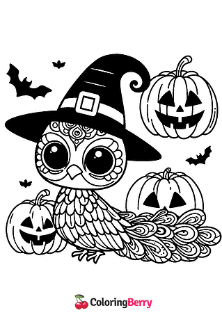 Halloween Peacock
