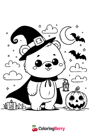 Halloween Polar Bear