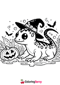 Halloween Salamander