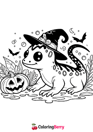 Halloween Salamander