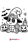 Halloween Turtle