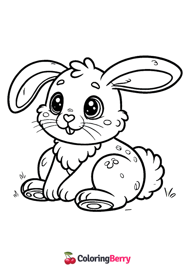 Hare Coloring Page