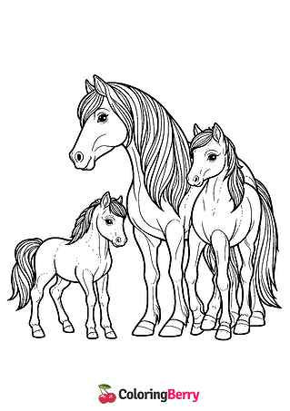 Horse Family