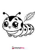 Kawaii Caterpillar