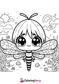Kawaii Dragonfly