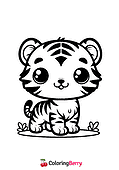Kawaii Tiger