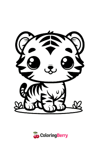 Kawaii Tiger
