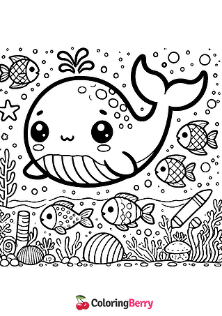 Kawaii Whale