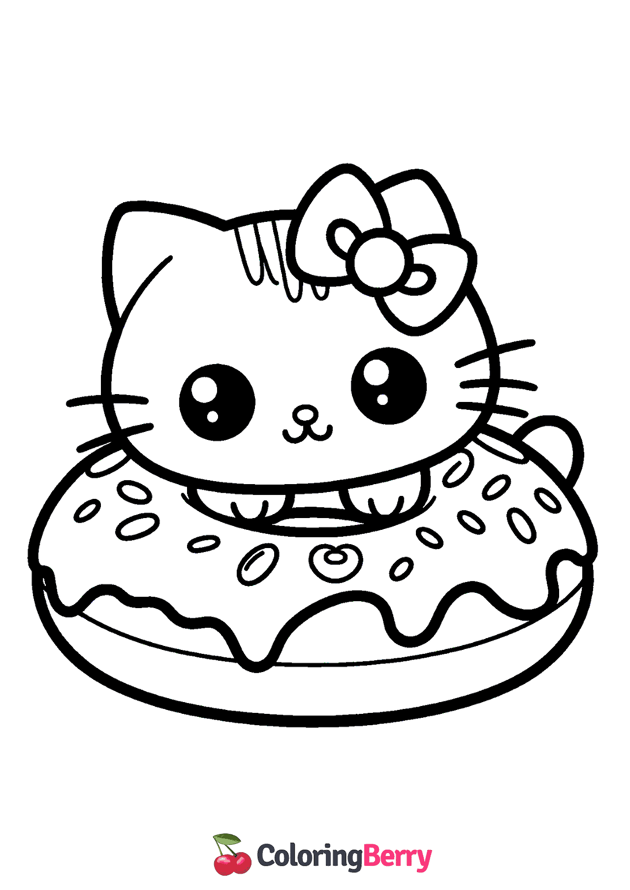 Kittycorn Coloring Page (Free PDF Printable)