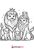 Lion Family