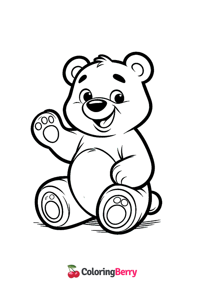 Lotso Bear Coloring Page