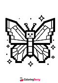 Minecraft Butterfly