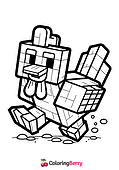 Minecraft Chicken