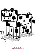 Minecraft Cow