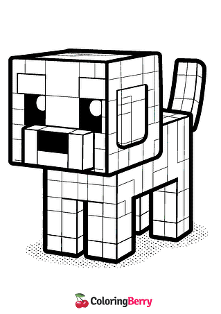 Minecraft Dog