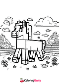 Minecraft Horse
