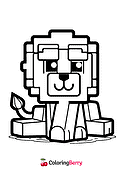 Minecraft Lion