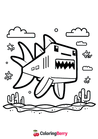 Minecraft Shark