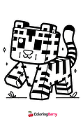 Minecraft Tiger