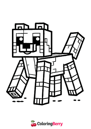 Minecraft Wolf