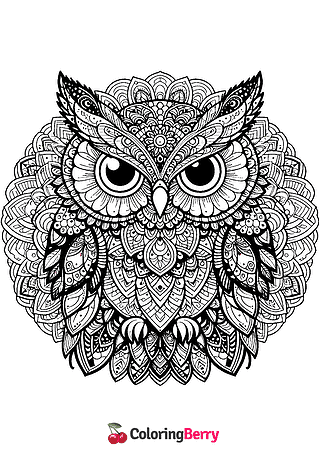 Owl Mandala