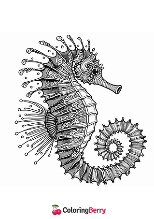 Realistic Seahorse