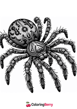 Realistic Spider