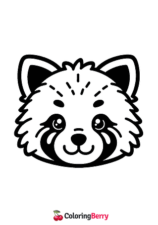 Red Panda Head