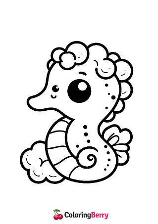 Seahorse Squishmallow