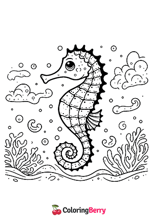Simple Seahorse