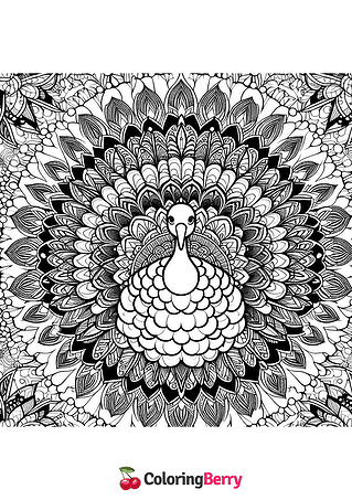Turkey Mandala