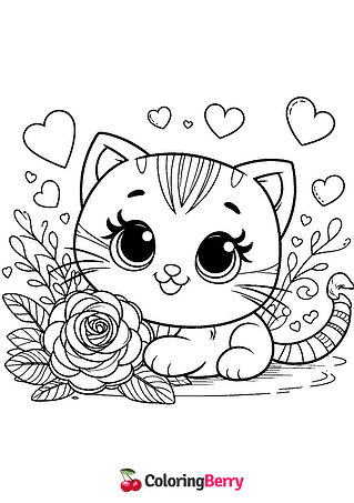 Valentine Cat