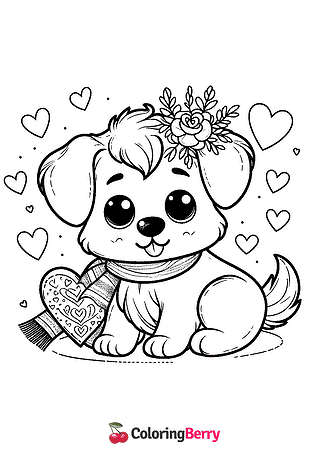 Valentine Dog