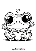 Valentine Frog