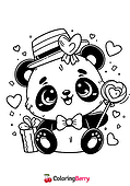 Valentine Panda