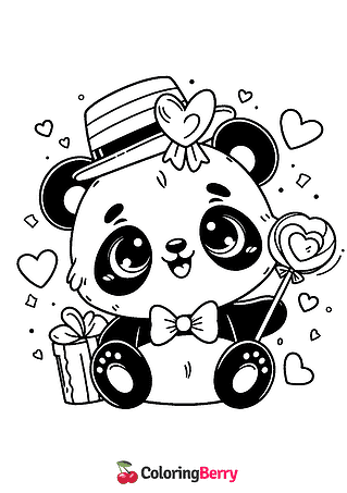 Valentine Panda