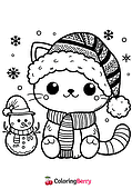 Winter Cat