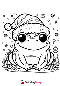 Winter Frog