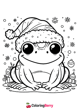 Winter Frog