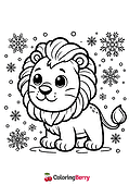 Winter Lion