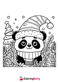 Winter Panda