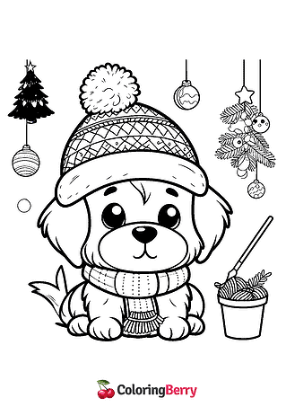 Winter Puppy