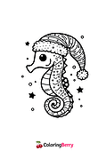 Winter Seahorse